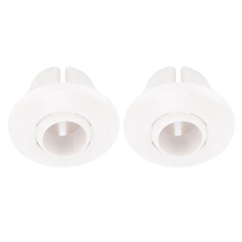 

2 Pcs Pool Jet Nozzle 25mm Diameter Push In PVC Eyeball Jet Fitting For 40mm Pipe