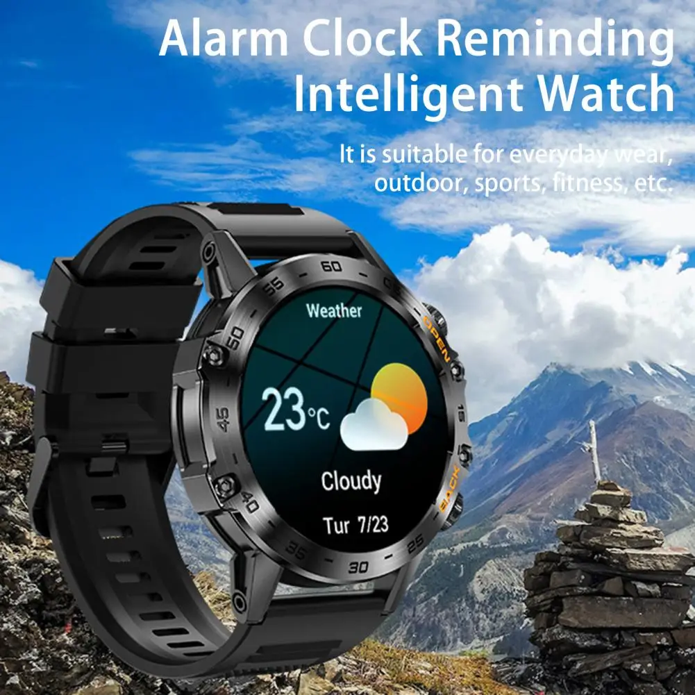 

K52 Smart Watch Multi-sport Mode Multiple Languages 1.39 Inch Waterproof Information Push Bluetooth-compatible 5.0 Sleep Health