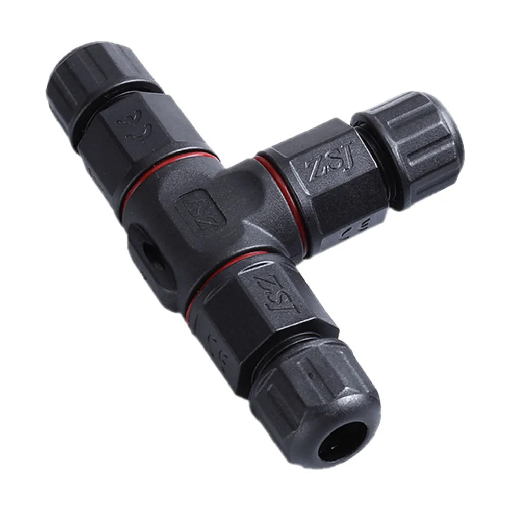 

Waterproof Connector Cable Splice Connectors LED Light Wire Adapter Electrical 5 Pin Junction Box IP68 Nylon Dust Proof Outdoor