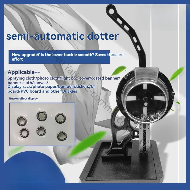 Inkjet Cloth Display Rack KT Board Manual Punching Corns Photo Advertisement Buttonhole Ringless Buckle Machine