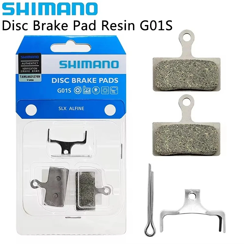 

SHIMANO G01S Resin Disc Brake Pads Mountain Bike for M6000 SLX M7000 Deore XT M8000 M615 M666 M675 M785 RS785 Original Parts