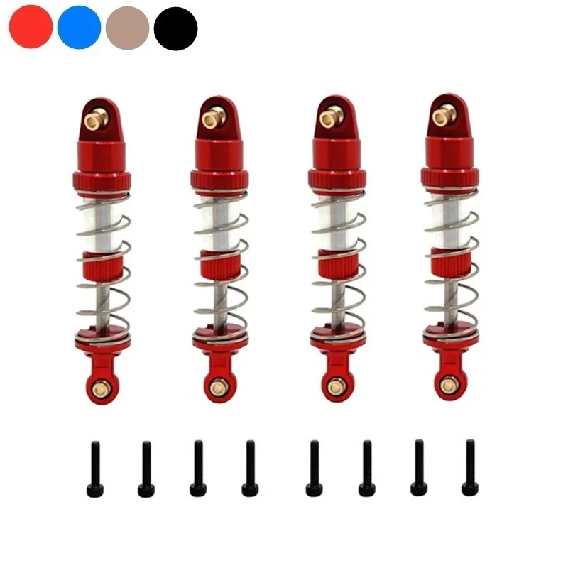 

MJX Hyper Go 14209 14210 14211 16207 16208 16209 16210 H16 4pcs Metal Oil Shock Absorber Damper RC Car Upgrade Parts Accessories
