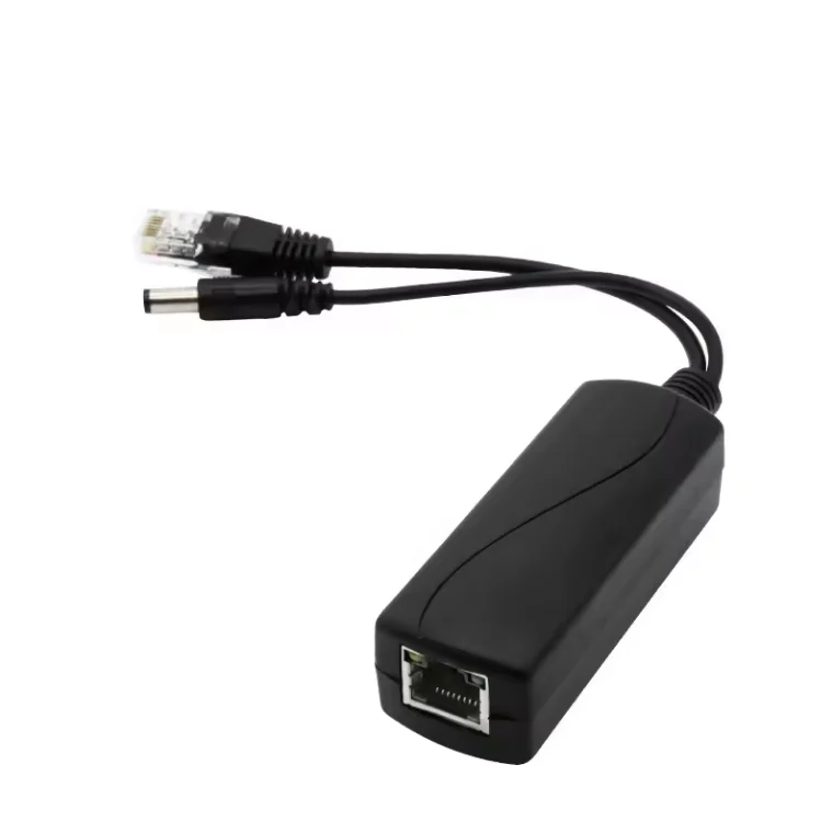 48V to 24VDC 1A 10/100M IEEE802.3af/at PoE Splitter
