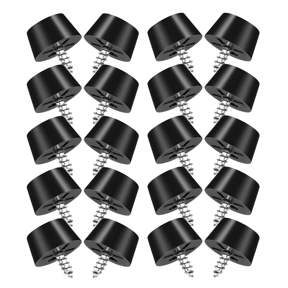 

100pcs Furniture Feet Shock Absorbing Pads 12x8x7mm Anti Skid Chair Leg Furniture Leg Pads Protectors Table Levelers