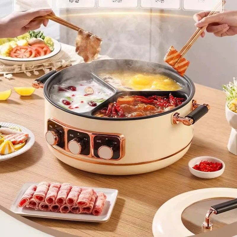 

Электрическая кастрюля, бытовая кастрюля, многофункциональная встроенная электрическая кастрюля большой емкости для общежития