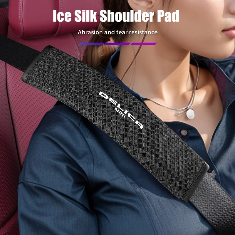 

Auto Seat Belt Shoulder Pad Car Accessories Storage For Suzuki Grand Vitara SX4 Swift Jimny Kizashi X-Lander Celerio Liana