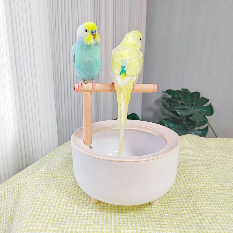 Toy desktop shit parrot stand small sun potty fixed-point defecation artifact
