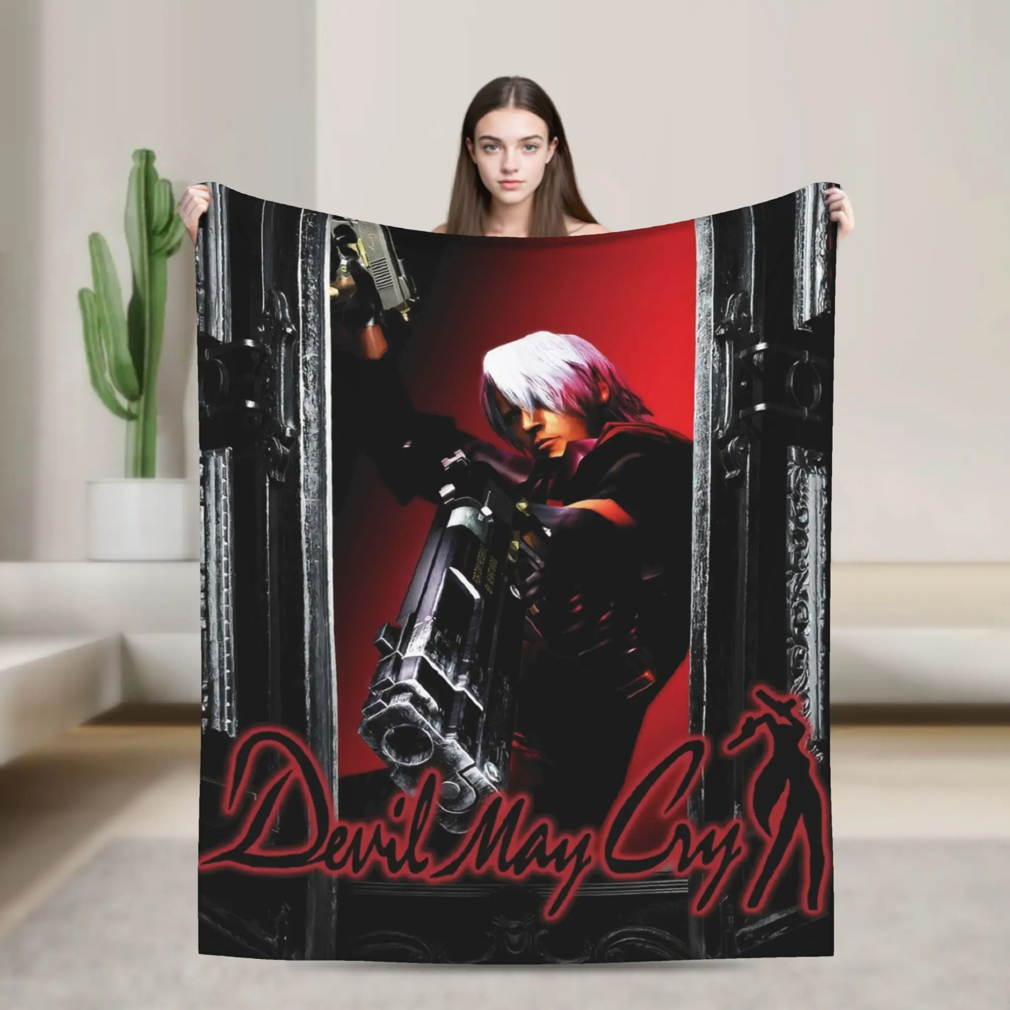 Devils May-Cry 3 Blanket Ultra Soft  Throw Blankets for Couch 50x60 Inch Multi-size Plush Thin Quilt