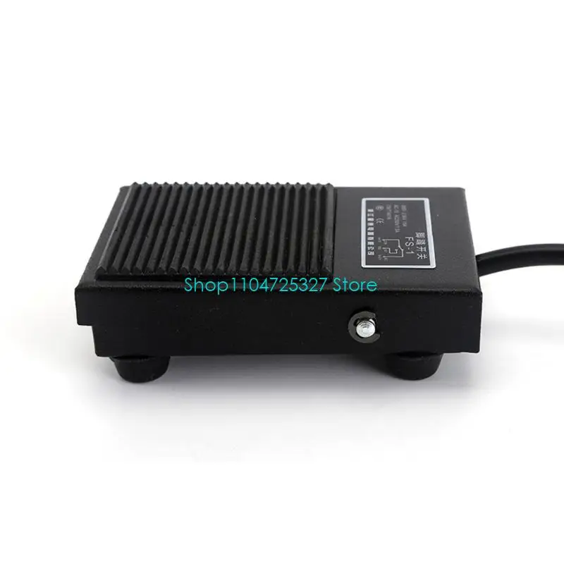 D8KF Steel Foot Operated Mechanism for Textile Appliances Aluminum Structure Quick Activation Safety Component Crafting