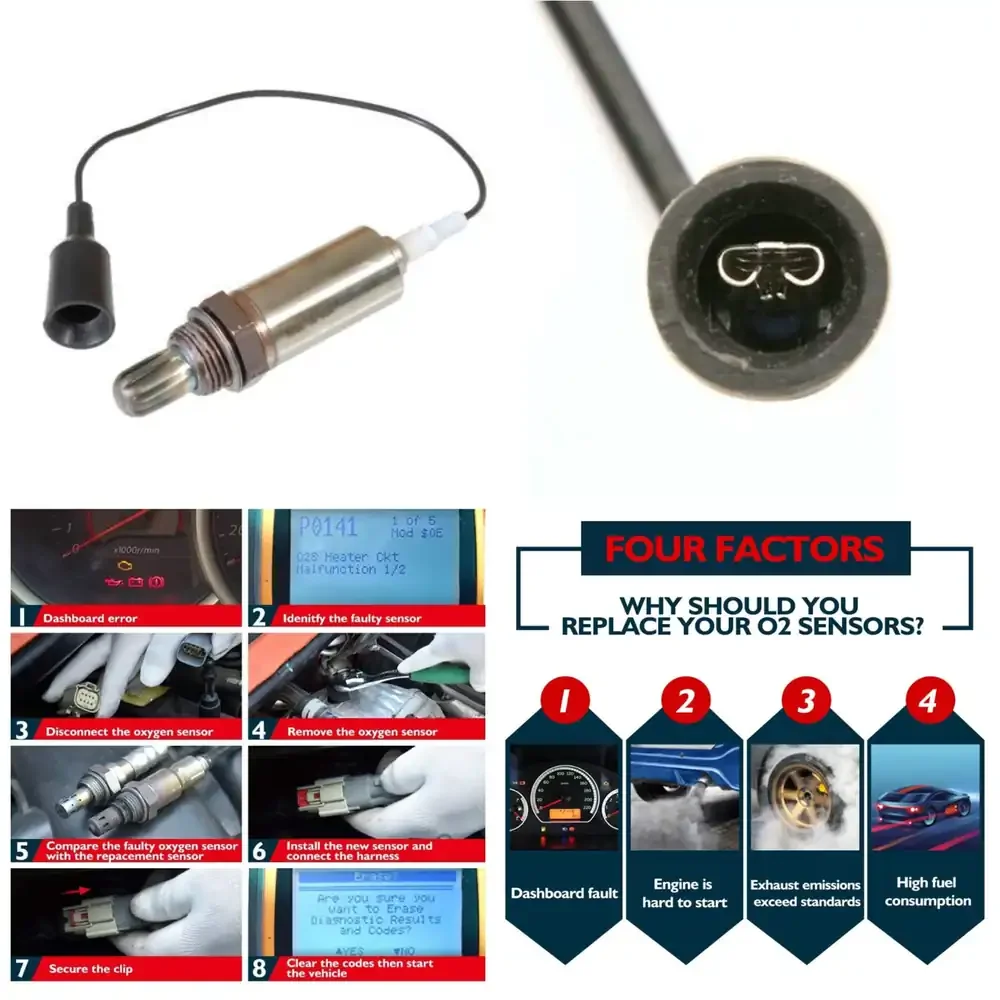 

for Nissan 226904E810 22690-4E810 Car Oxygen Sensor Auto Parts Engine Sensor Exhaust Sensor Replacement Part