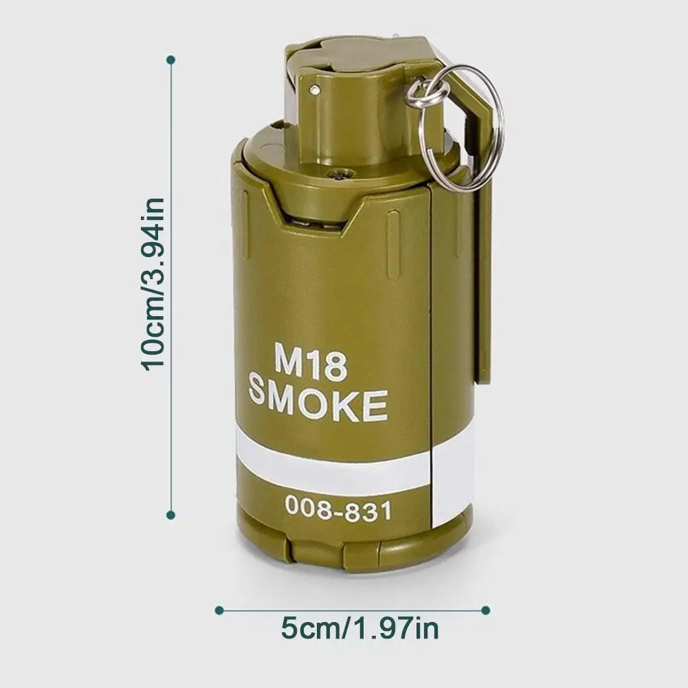 M18 Smoke Explosive Water Bomb Gel Grenade Model Military Toy For Adults Boys Kids CS GO X2W0