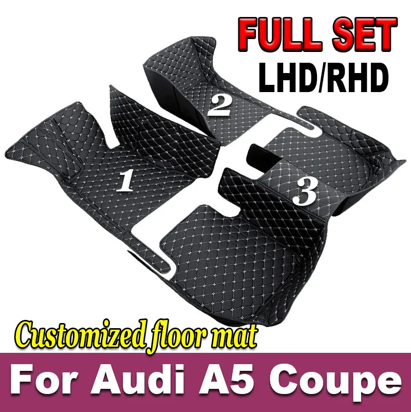 

Автомобильные коврики на заказ для Audi A5 Coupe 2 двери, автомобильные ковры, аксессуары для ног