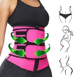 Women Waist Trainer Corset Belt Trimmer Sweat Belt Waist Slimming Weight Loss Shapewear Adjustable Belt