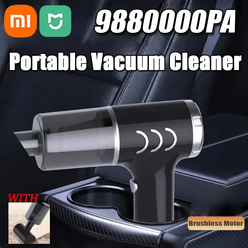 XIAOMI MIJIA 9880000PA Portable Vacuum Cleaner Handheld Wireless Car Vacuum Cleaner Blowing and Suction 2 in 1 Cleaning Machine