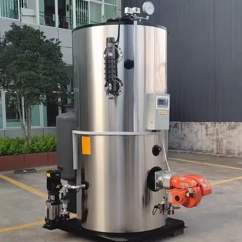 i Fully Automatic Vertical Water Tube Low Pressure 100kg 500kg 3000kg Fuel Steam Generator for Food Processing Industry