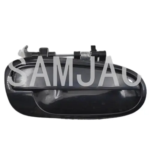 Imagen 2 del producto Manija de puerta Exterior para Hyundai Matrix, parte delantera, trasera, izquierda y derecha, color negro, 2001-2010