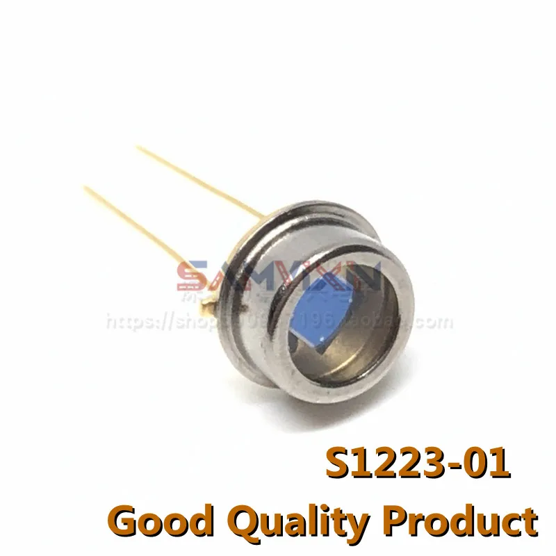 

S1223-01 (2-10pieces) TO-5 Silicon PIN photodiode, peak wavelength 960nm 320nm-1100nm high sensitivity, Original NEW In Stock