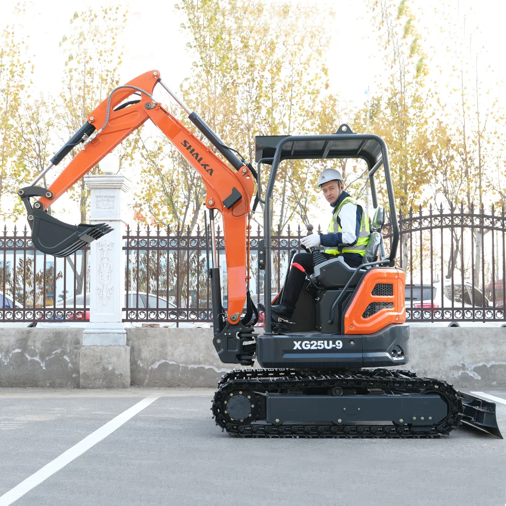YG Mini Excavator EPA Small Yanmar Engine Excavator 1 Ton 2.5 Ton Digger Machine Farm Mini Excavator Price