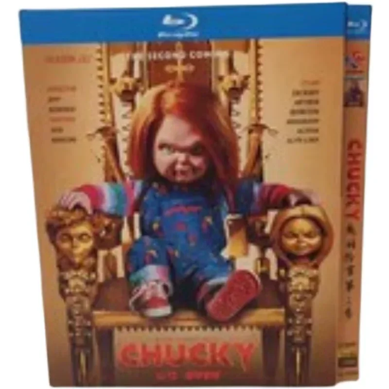 BD Blu-ray High Definition Horror Movie Chucky Chucky Season 1 and 3 Six-Disc Box Set
