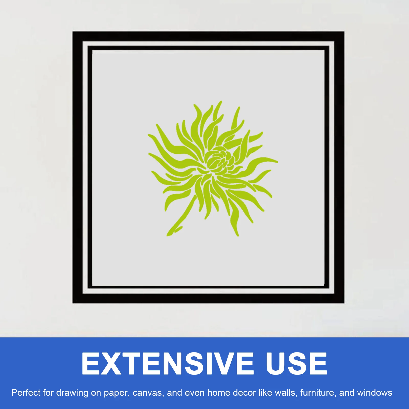 

36pcs Painting Templates Floral Plants Butterfly Hollow-Out Stencils For Drawing Diy Wall Canvas Decor Kids Beginners Reusable