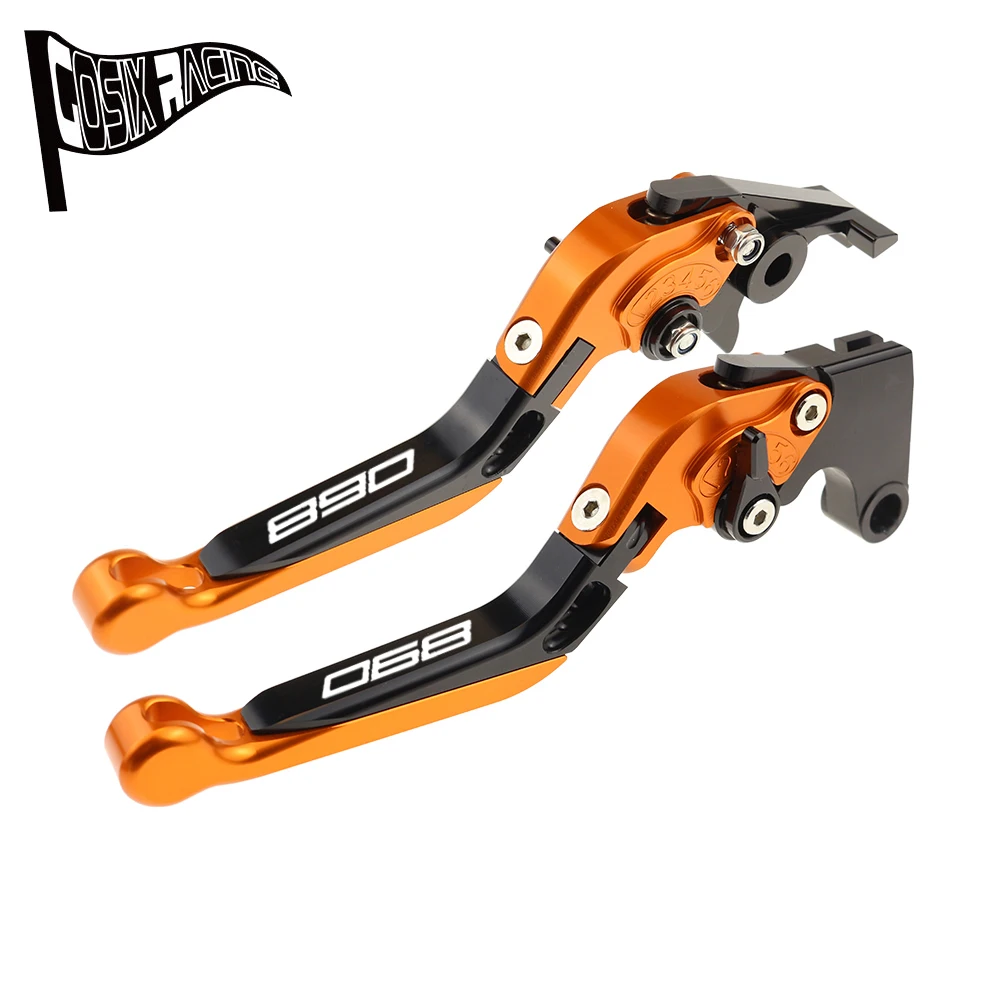 Fit For 890 Adventure R RALLY 2021-2023 20222 Folding Extendable Clutch Brake Levers Motorcycle Accessories Handles Set
