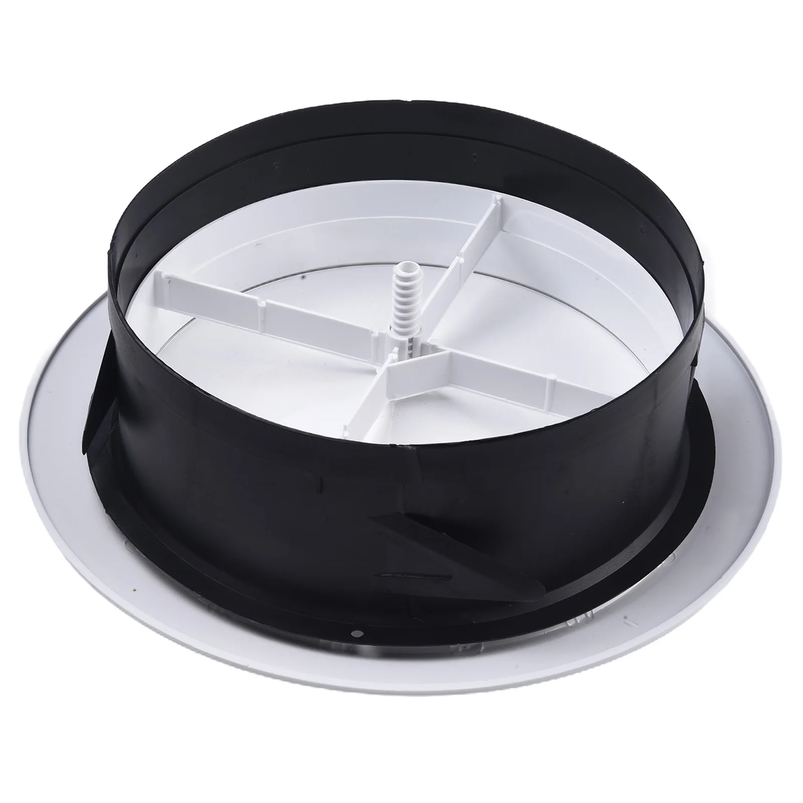 천장 공기 공급 장치 장착 에어 벤트 그릴 커버 디퓨저, ABS 송풍구 조절 가능, 75mm, 100mm, 125mm, 150mm, 200mm
