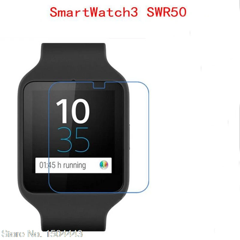 For Sony Smart Watch 3 SWR50 SmartWatch3 Smart Bracelet 5pcs/lot Clear Screen Protector Soft Film Screen Protector