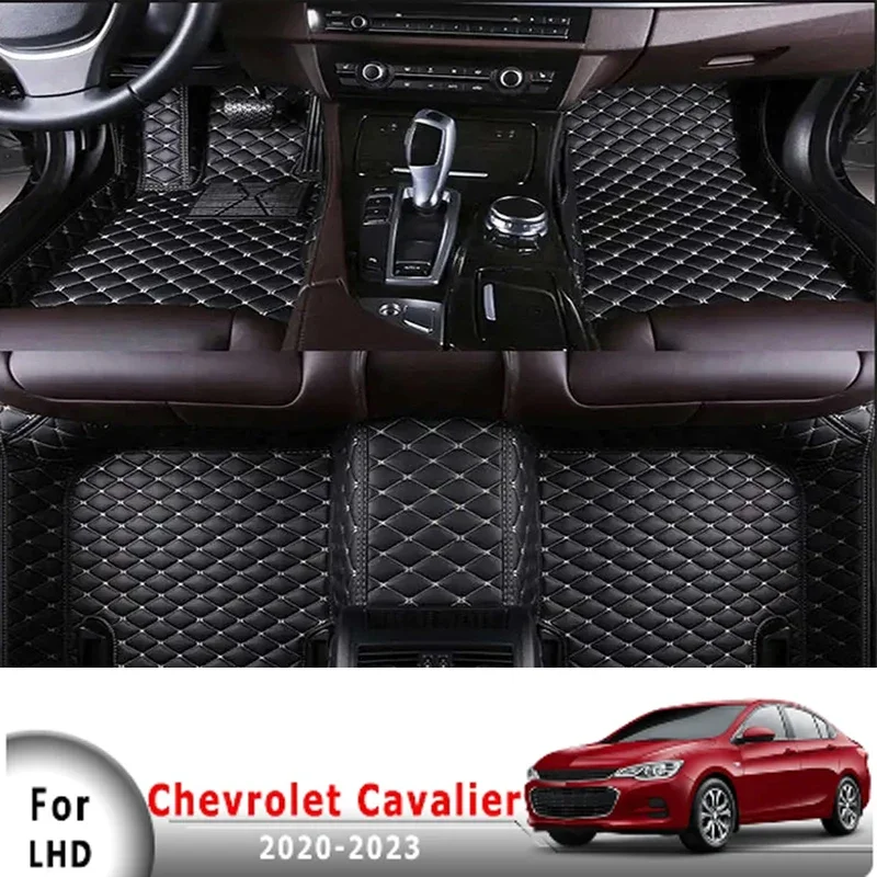

Car Floor Mats Rugs For Chevrolet Cavalier 2023 2022 2021 2020 Waterproof Anti-Dirty Custom Auto Foot Pads Carpets Automobile 06