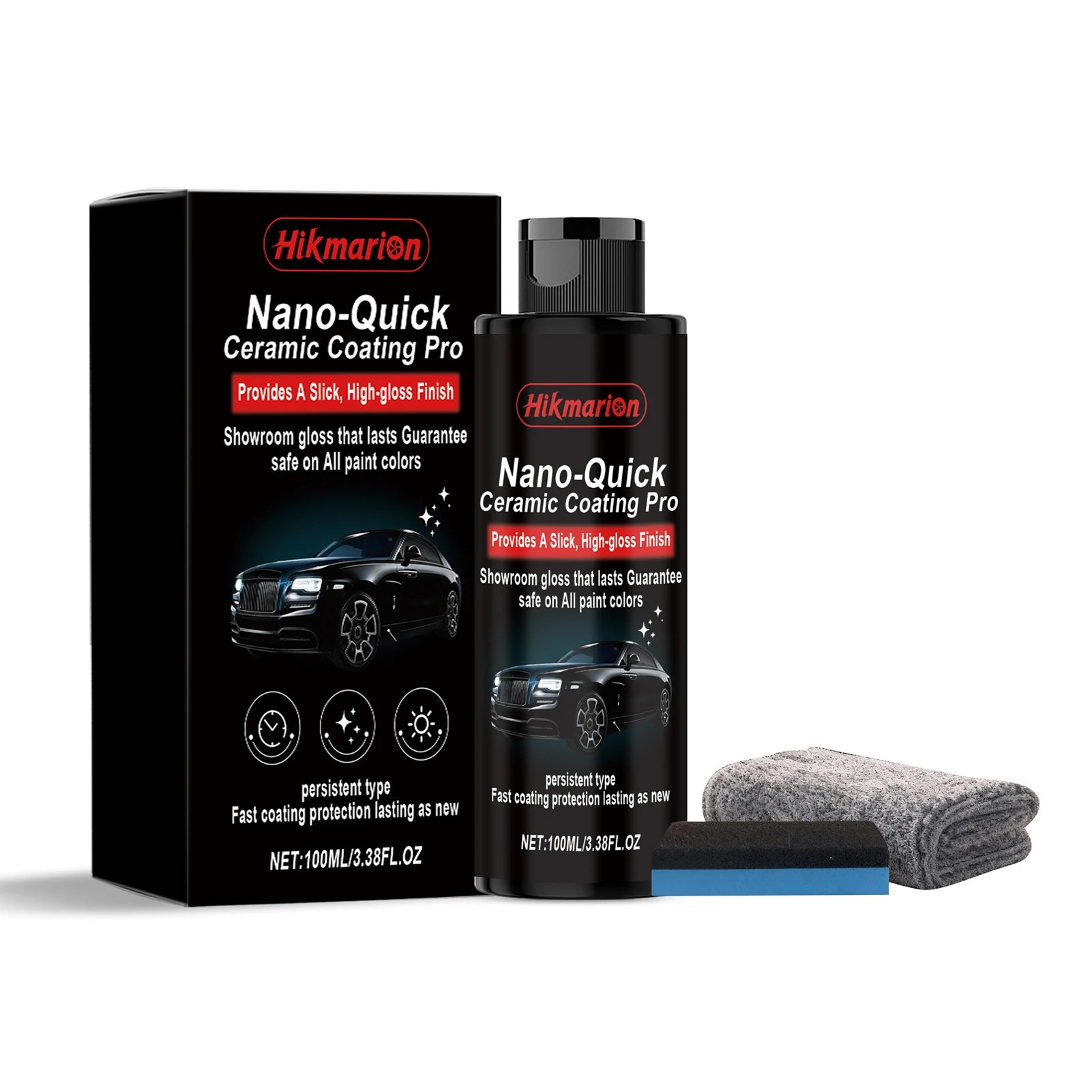 Car Ceramic Nano Coating Liquid Hydrophobic Protects Body Paint Brightening Blocks Water Stains Prevent UV Car Polishing Coating