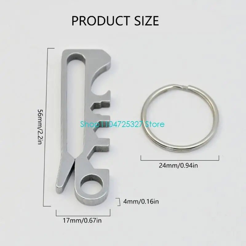 D8KF Ergonomic Clip 200kg Capacity Compactly Edcs Tool For Mountaineering Backpacking