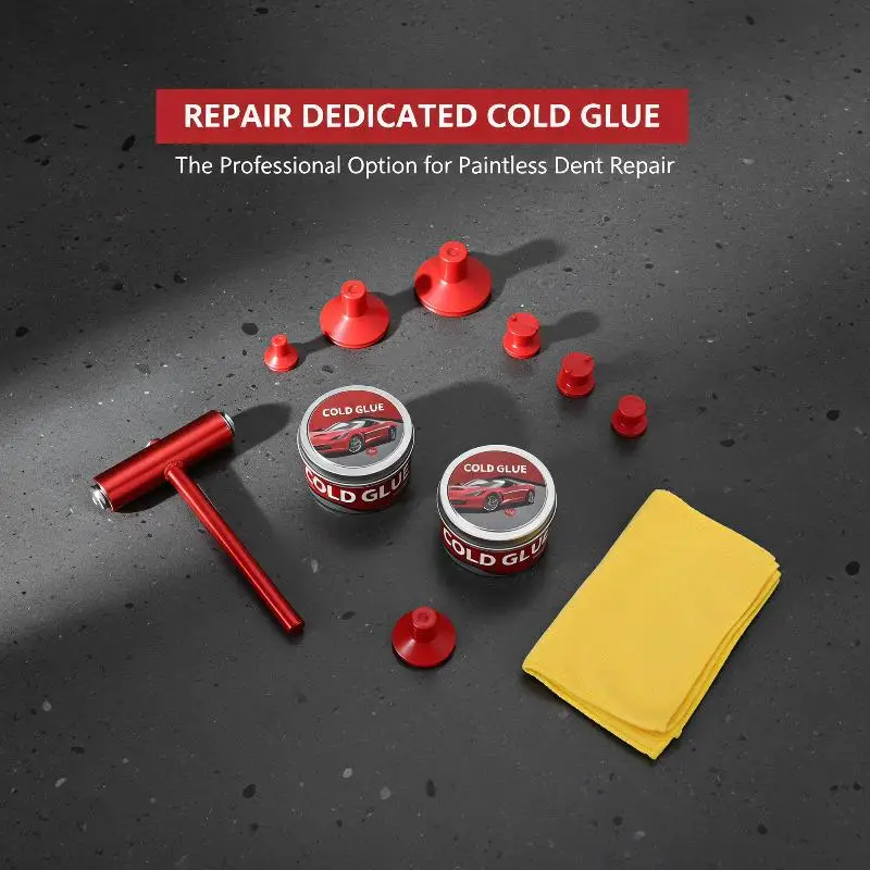 Professional Car Body Dent Cold Repair Glue Easy Operation Quick Adhesive for DIY Minor Dent Removal