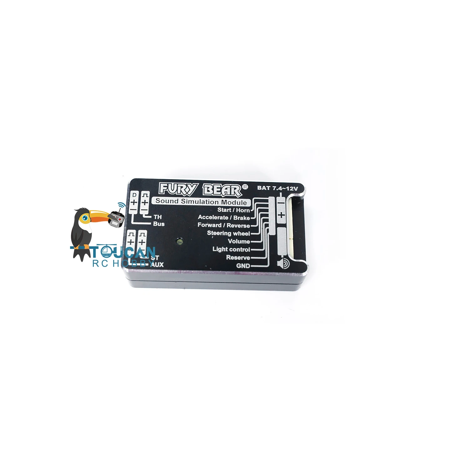 ระบบเสียงสำหรับ 1/14 LESU TAMIYAYA R730 RC รถแทรกเตอร์รถ DIY รุ่นอะไหล่ DIY ของเล่นเด็ก TH20394-SMT7