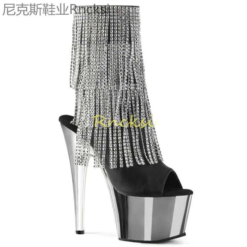 17cm Fashion boots spring and autumn new thin low heel zipper leather fashion boots short boots slim Joker female boots image 4