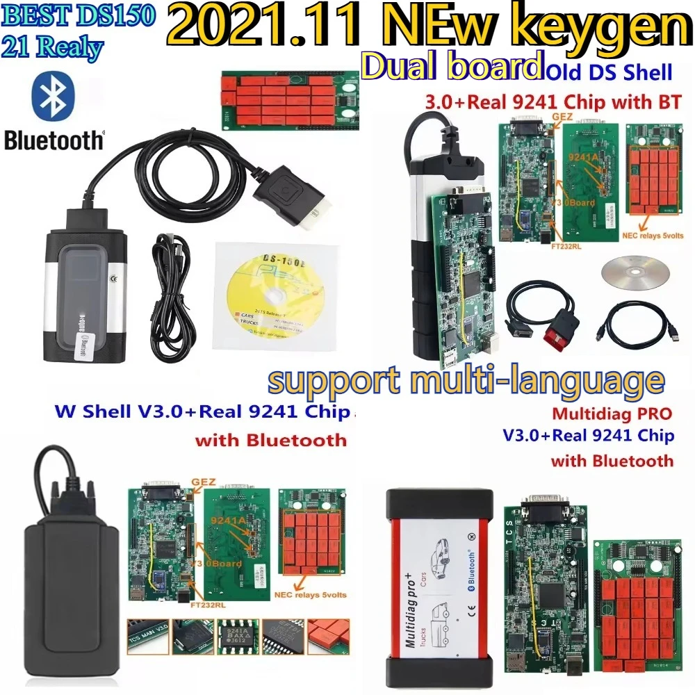 أحدث أداة تشخيصية BT V3.0W0W VdIJk Autocoms Pro Vd Ds150e Cdp 2021.11 KEYGEN TNESF FORDELPHIS ORPDC أداة ماسح شاحنة السيارة