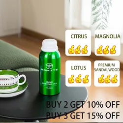 NAMSTE 500ML Fruity Natural Essential Oil Citrus Coconut Premium sandalwood Difuser Essential Oil humidifier Gardenia Vetiver