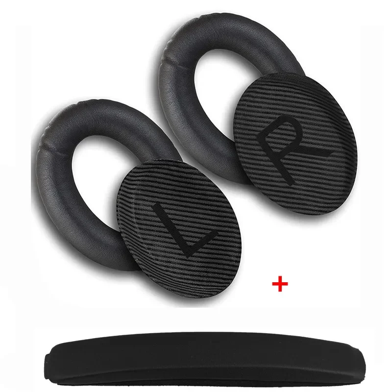 Replacement Ear Pads For Bose QuietComfort QC 15 25 35 Ear Cushion QC2 QC15 QC25 QC35 headphones Repair parts head beam cushion