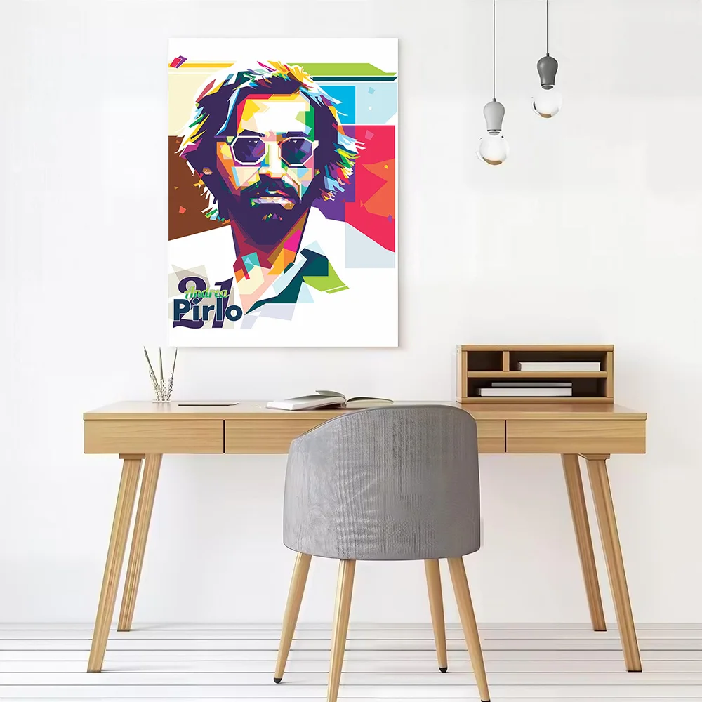 ANDREA PIRLO Printed Canvas Poster Custom Pictures Wall Art Canvas Painting for Living Room Decorations Wand Deko Decoration