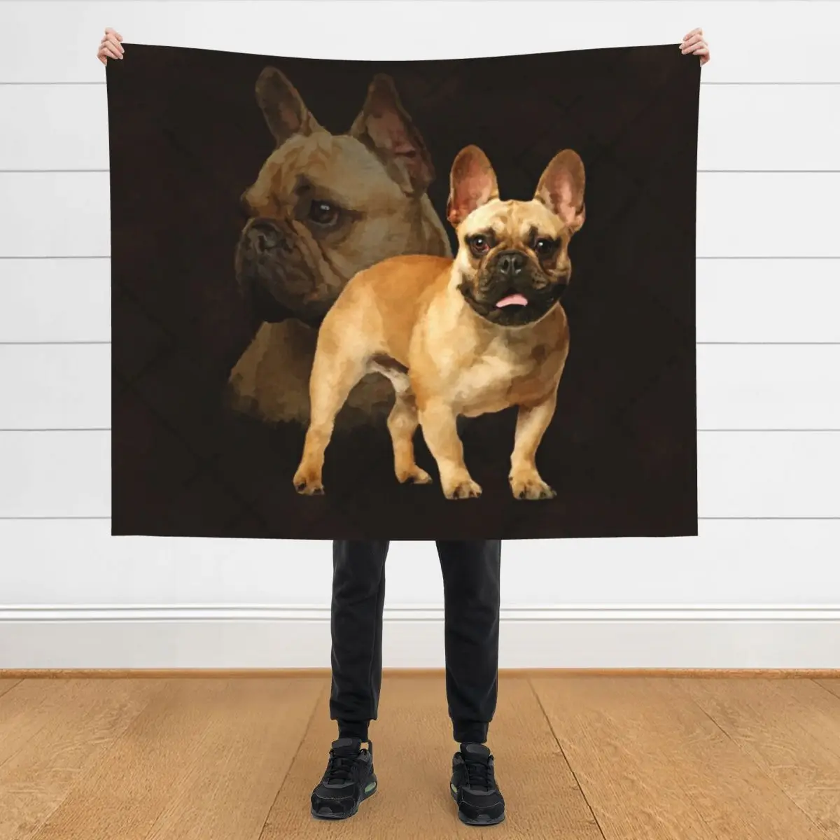 

French Bulldog -Frenchie Dog Throw Blanket Comforter Luxury Thicken Stuffeds Blankets