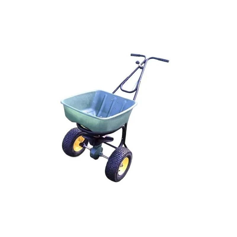 Manual fertilizers, lawn maintenance planters