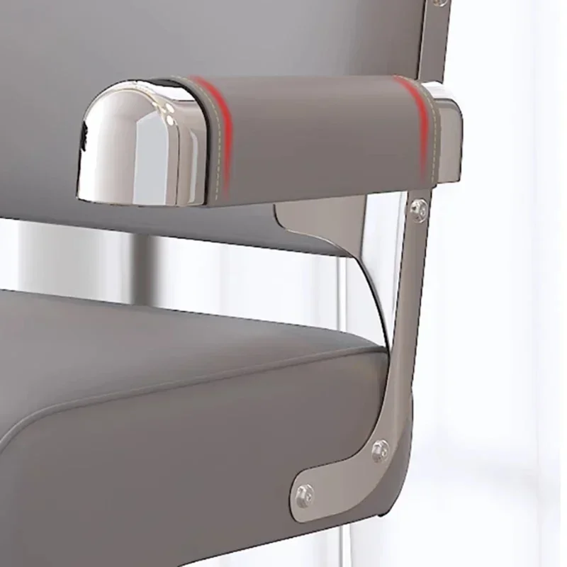 كرسي حلاق جماليات إبداعية فريد من نوعه من الشمال الحديث كرسي حلاق ساحر تصميم مريح أثاث تجاري سيلا باربيريا