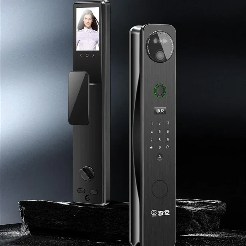 004 NeweKey Tuya APP  Digital With Smartphone Remote Control 3D Face Wifi Recognition Convenient Safety Smart Door Lock