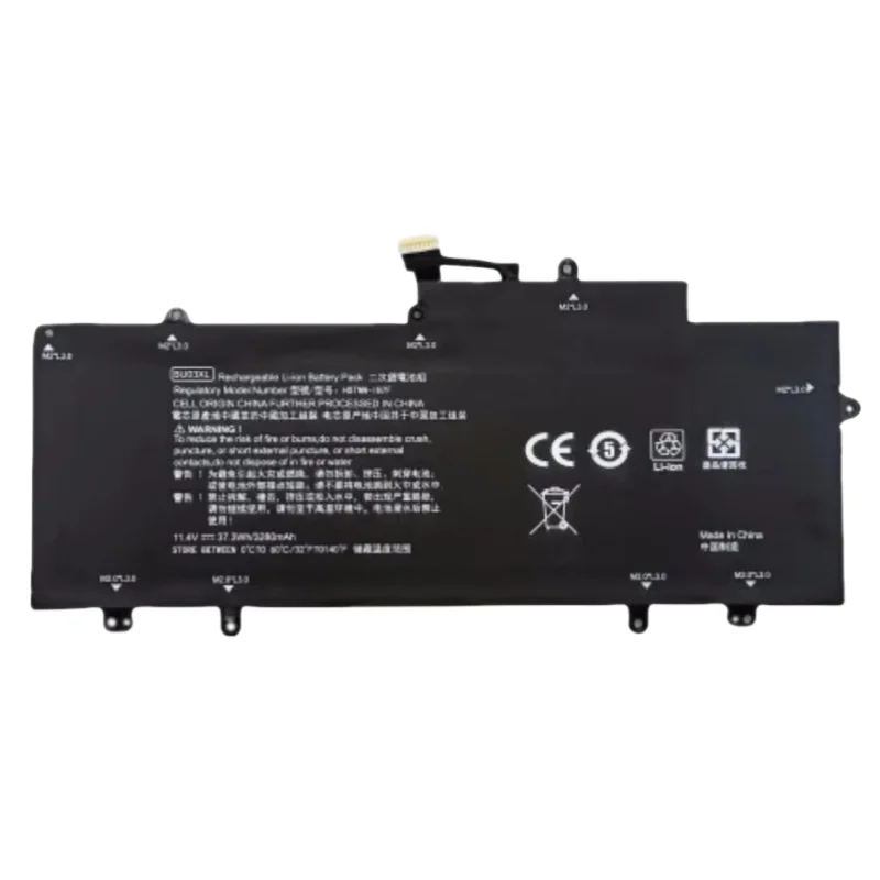 New BU03XL Laptop Battery 11.4V 37.3Wh For HP Chromebook 14 G4 14-AK 816498-1B1 1C1 816609-005 HSTNN-IB7F TPN-Q167 BU03037XL