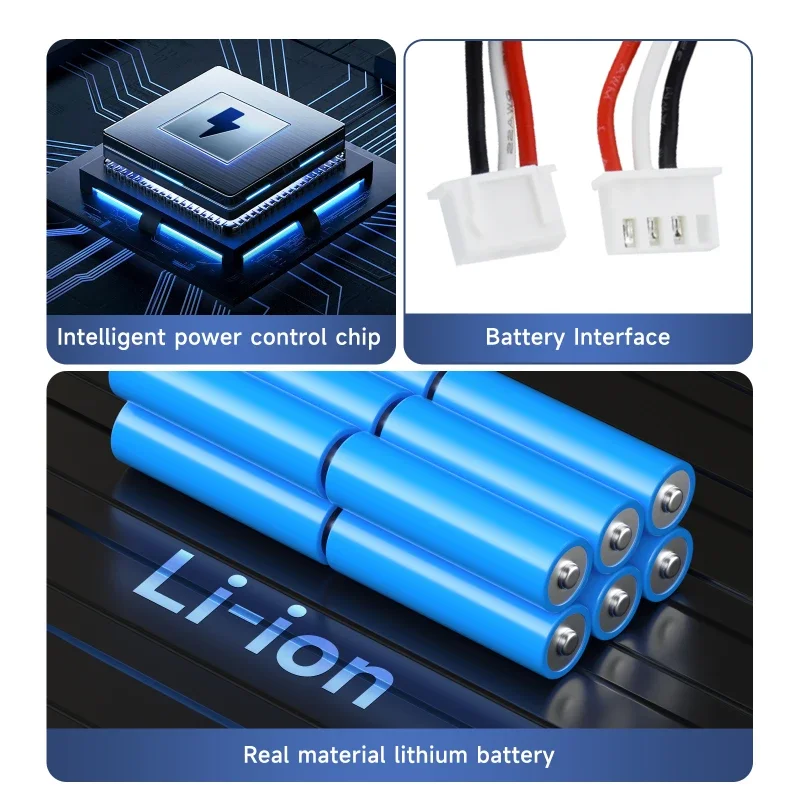 Li-ion Robot Vacuum Cleaner Sweeper Replacement Batteries for Ecovacs Deebot N8 Ozmo 900 901 905 920 930 14.4V 4500mAh