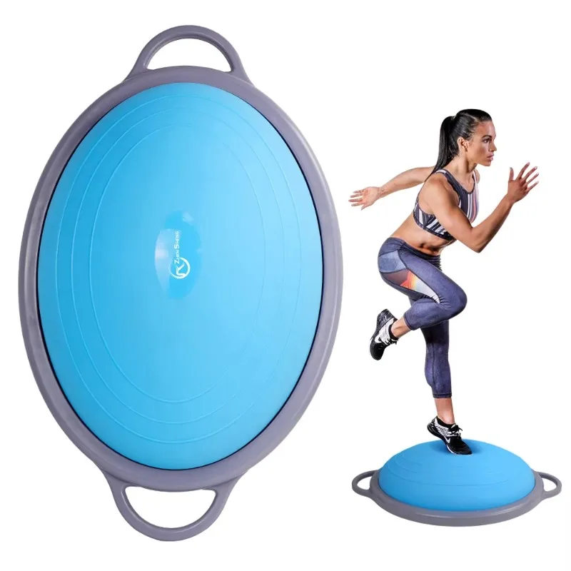 

YTYIN Wholesale Half Balance Ball Trainer Workout At Home Or Gym - Resistance Bands And Pump Included