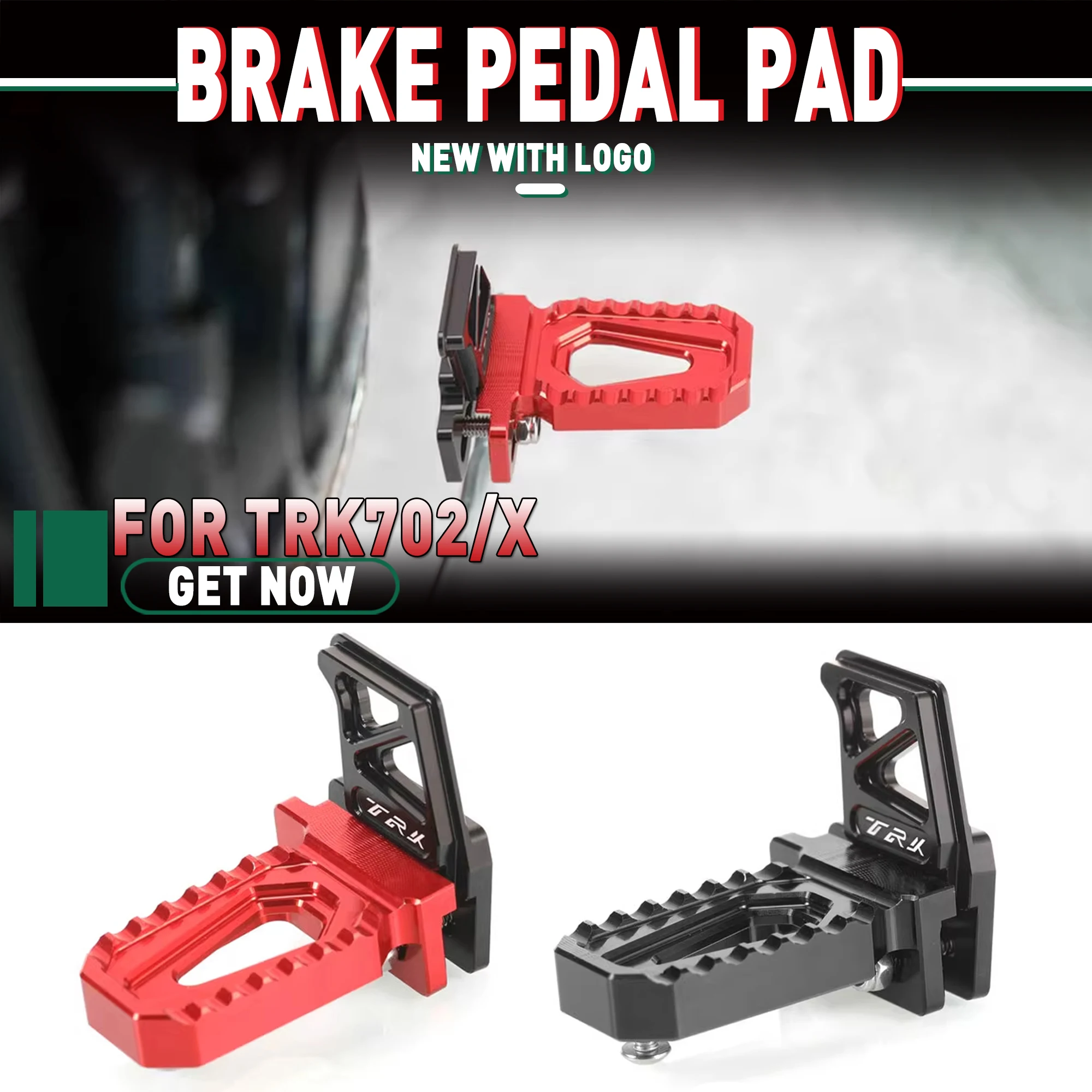 NEW For Benelli TRK702 TRK702X Motorcycle TRK 702X Accessories Rear Foot Brake Pedal Enlarge Extension Peg Footrest