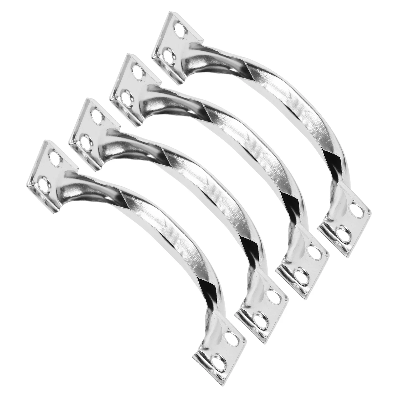 

4Pcs Bow Shaped Retro Drawer Pulls Vintage Metal Handles for Wooden Drawer Doors Kitchen Cabinets Home Decor Chest Handle