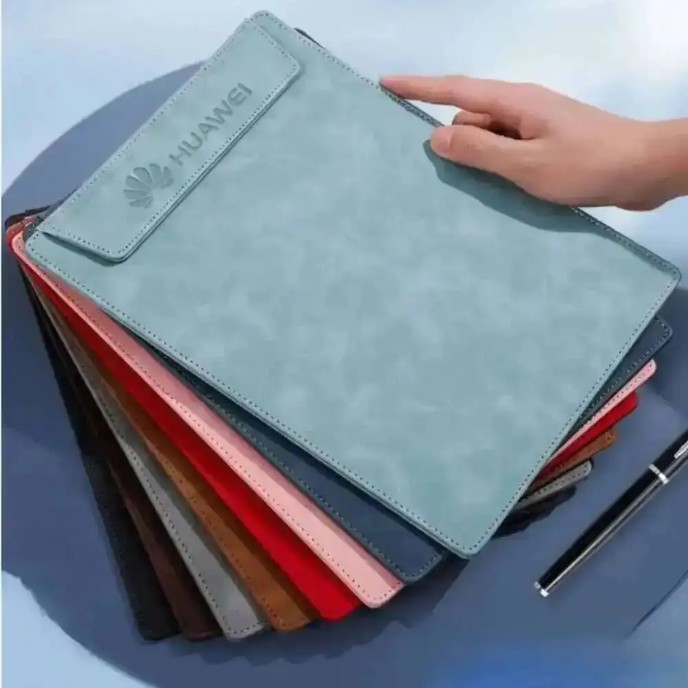 A4 PU Leder Magnetische Datei Dokument Papier Organizer Zwischenablage Ordner Büro Schule Schreibblock Menü Zeichen Halter Clip Board – Detail 1