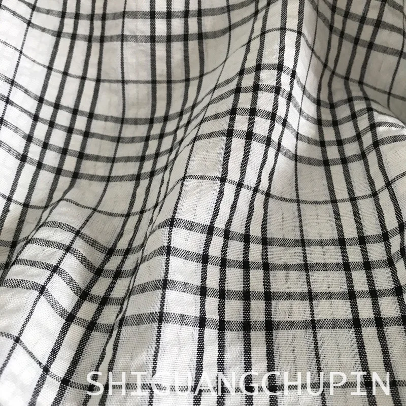 Japanese Mori Girl Vintage Plaid Single Breasted Shirts Women Summer O-Neck Short Sleeve Casual Loose Blouse Tops