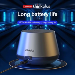Lenovo-Alto-Bluetooth Wireless tragbarer Lautsprecher, Stereo-Surround, Metallic, Outdoor, wasserdicht, tragbar, original, K3 Pro 6 Hauptverkäufe lauter Gespräch für Sound -Umgebungsklang - №6