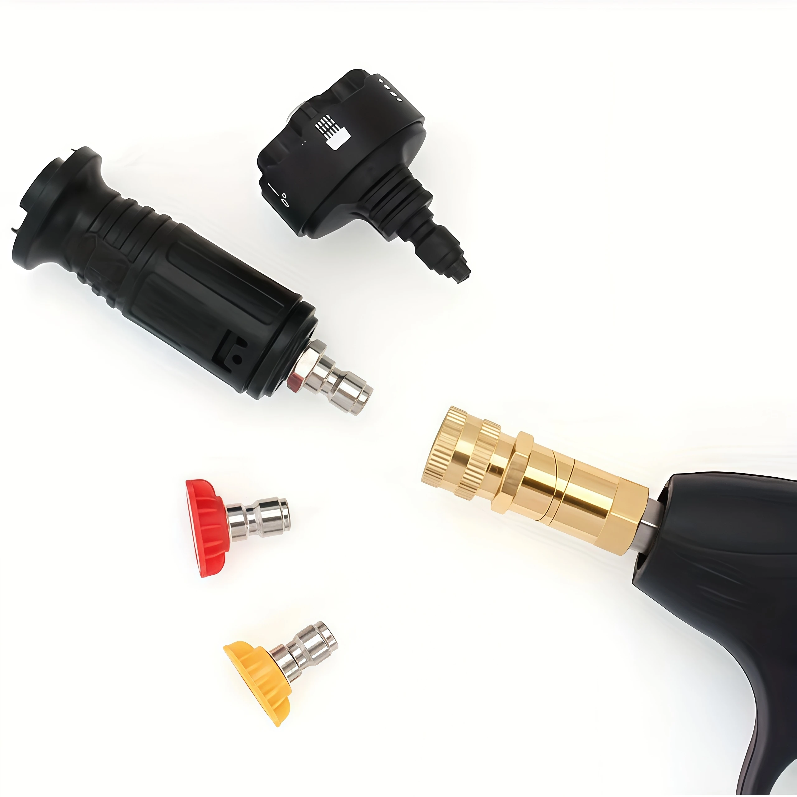 Heavy Duty Pressure Washer Quick Connect Coupler - 1/4" Quick Connect & M14x1.5 Thread with 360° Swivel image 6